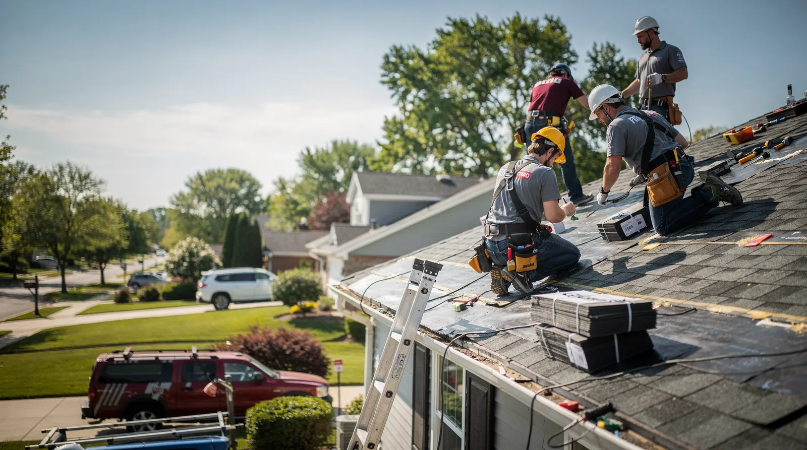 Roof Repair in Baxter Springs, KS around you